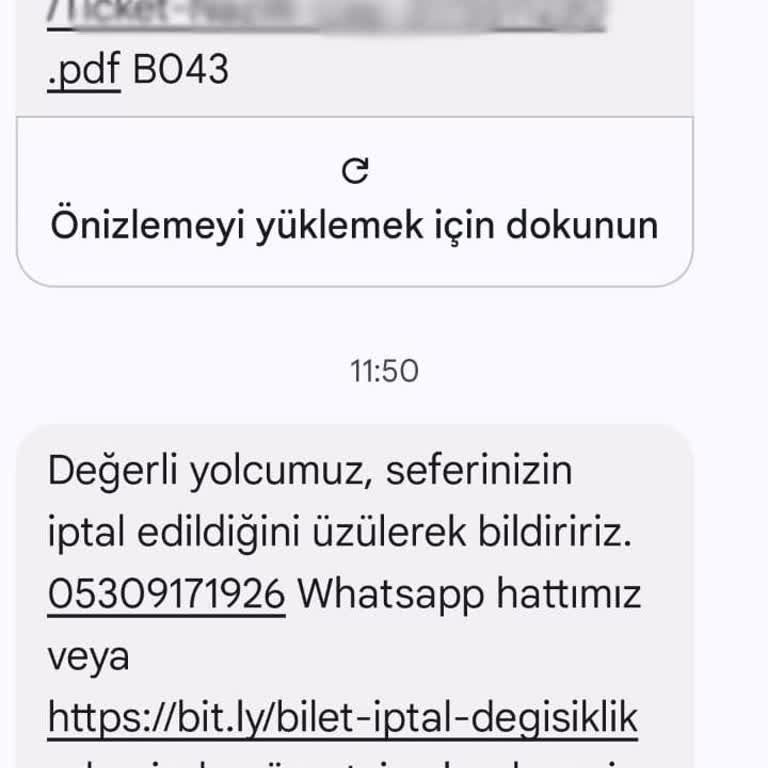 Kamil Koç Turizm Mesajla İş Görme Olayına Son Vermeli