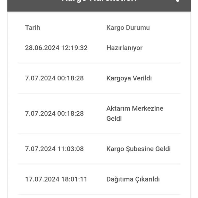 Bir Günde Kargodan Şikayetçiyim