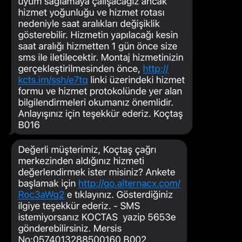 Koçtaş Online Ve Montaj İçin Süründürmesi