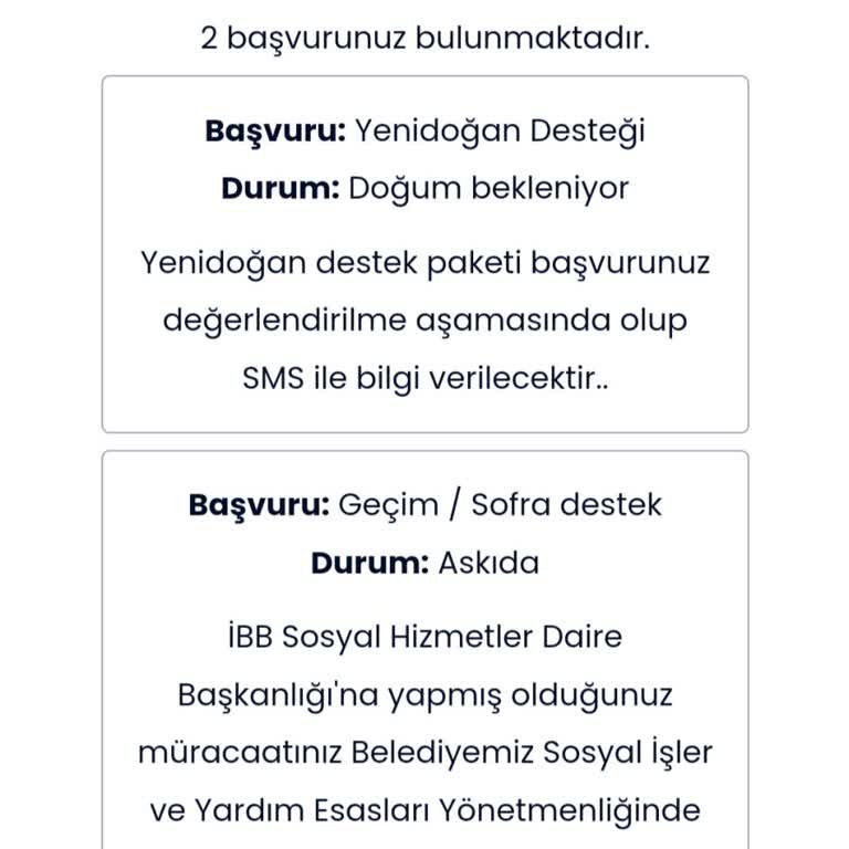 İBB - İstanbul Büyükşehir Belediyesi Yenidoğan Destek Paketi!