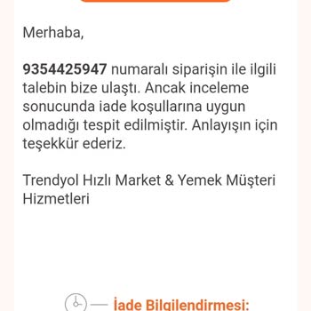 Trendyol Müşteriyi Mağdur Edilmesi