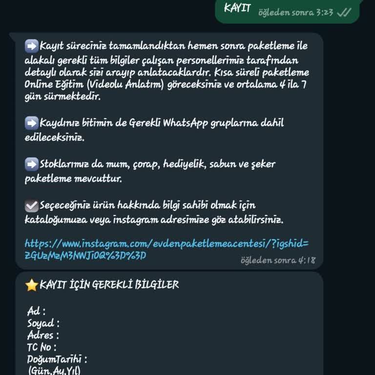 İŞKUR Paketleme İşi Başvuru Yaptım Ama Güvenmedim