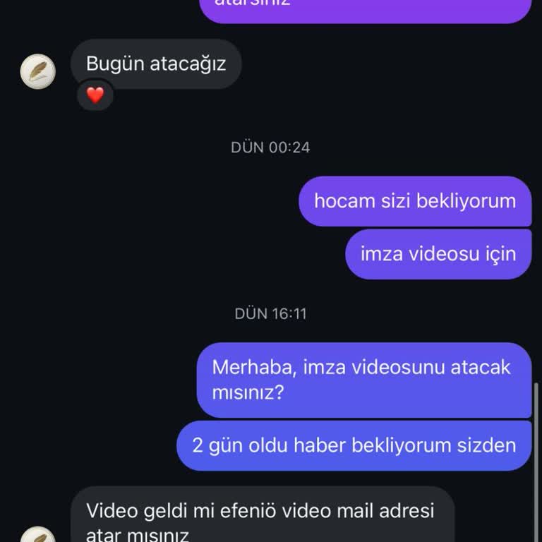 imzatasarim_ İmza Videosu Atılmıyor.