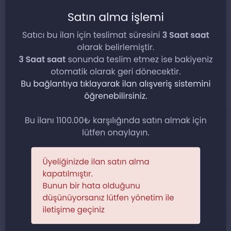 İtemSatış İlan Alamıyorum Yardımcı Olun!