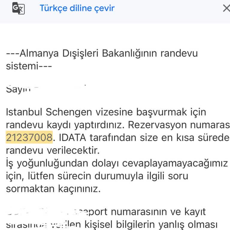 iData 4 Ay Önce Almanya Vizesi İçin Kaydımı Oluşturdum Hala Dönüş Yok?!
