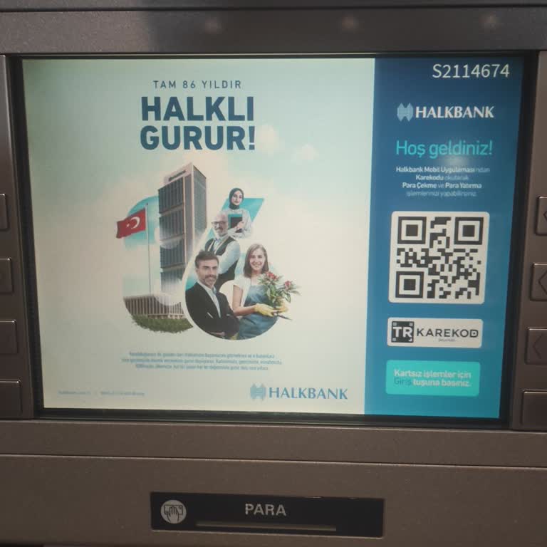 Halkbank ATM Para Alma Sorunu