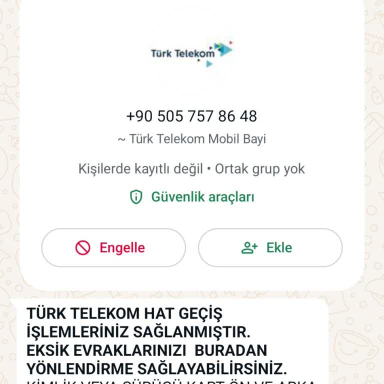 Türk Telekom Yakışmayan Hareketler Ayıp