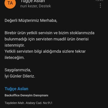 İncehesap Stoğu Olan Ürüne Stok Yok Deyip Değişimi Kabul Etmedi!