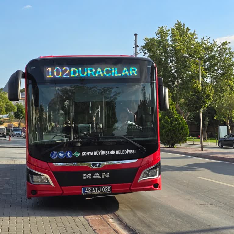 Konya Büyükşehir Belediyesi Konya BB Otobüs Rezilliklerinden Biri Daha