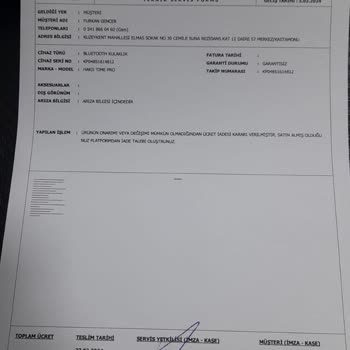 Trendyol Kazan Bilişim Cyn Bilişim Hakii Time Pro Kulaklık Çalışmıyor