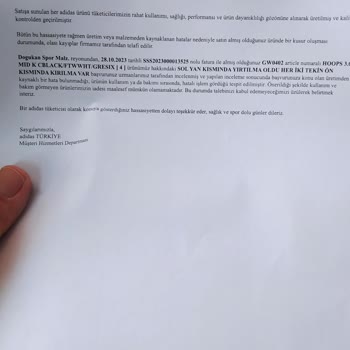 adidas İlkesiz Davranış Yakışmayan Hareket