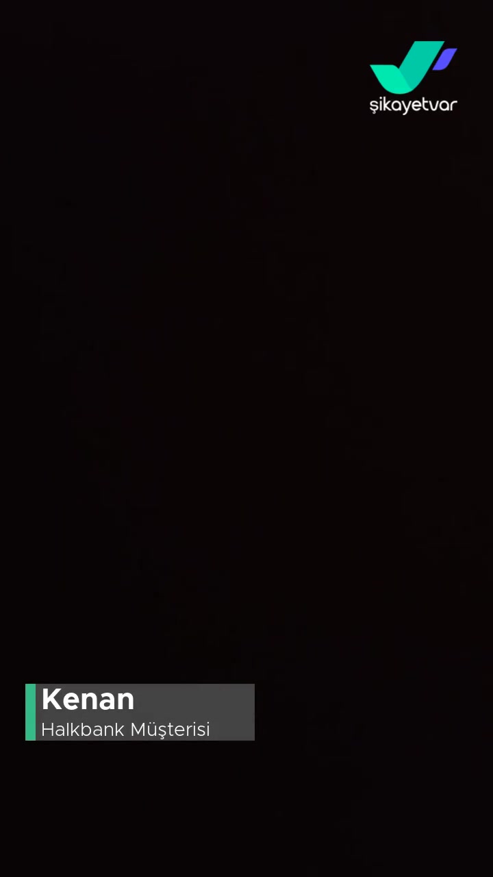 Halkbank Müşterisini Tanımıyor Ve İletişim Kurmama İzin Vermiyorlar! videonun kapak resmi