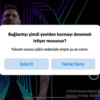 eFootball E Football Oyun Sorunu
