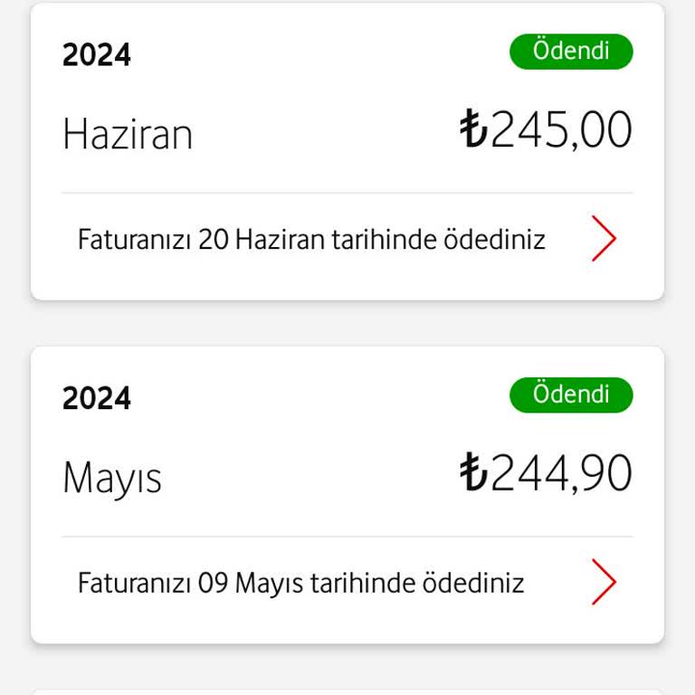 Vodafone Bu Tarifeye İle İlgili İşlem Yapılmasını İstiyorum