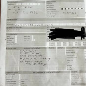 Onvo TV Yanlış Ve Bitmeyen Tamir Serüveni