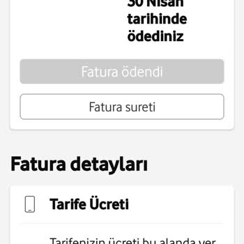 Vodafone Sürekli Fatura Arttırma Şikayeti