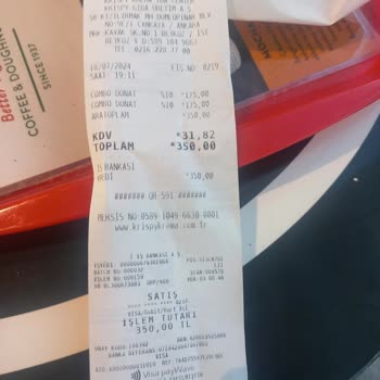 Krispy Kreme Söğütözü Şubesi Umursamazlığı Ve Kabalığı