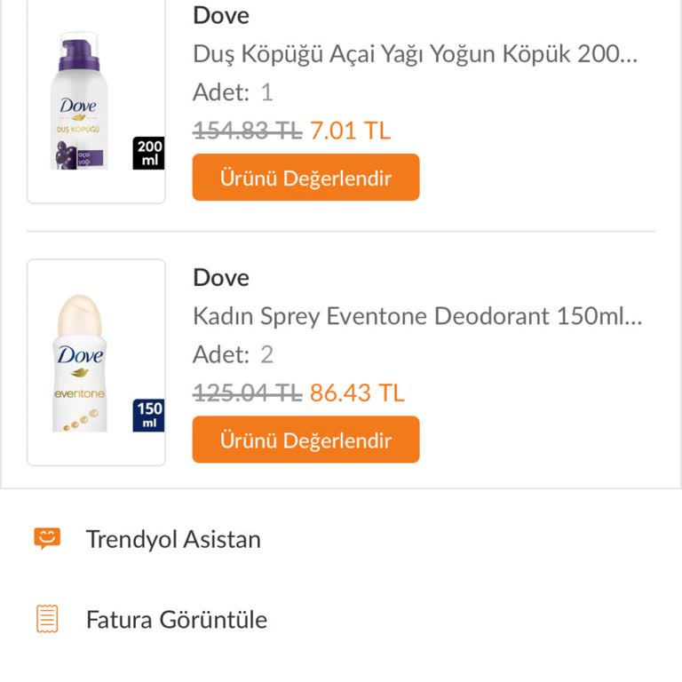 Dove Deodorant Bozuk Çıktı