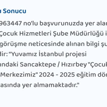 İBB - İstanbul Büyükşehir Belediyesi Yuvamız Kreş Hızır Ç**