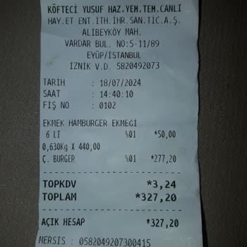 Köfteci Yusuf Hamburger Köftesine Saplanmış Kıl.
