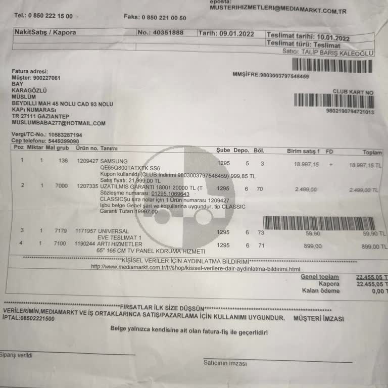 Media Markt Garanti Uzatma Ve Arızalı Televizyon Sorunu