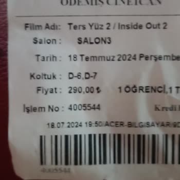 Ödemiş Cep Sineması Şikayet Klimasız Salon