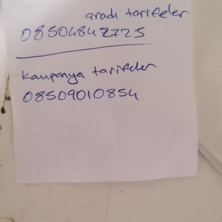 D-Smart +908504842725 numarasından arandım İnternet Kişisel Bilgi Gizlilik İhlali
