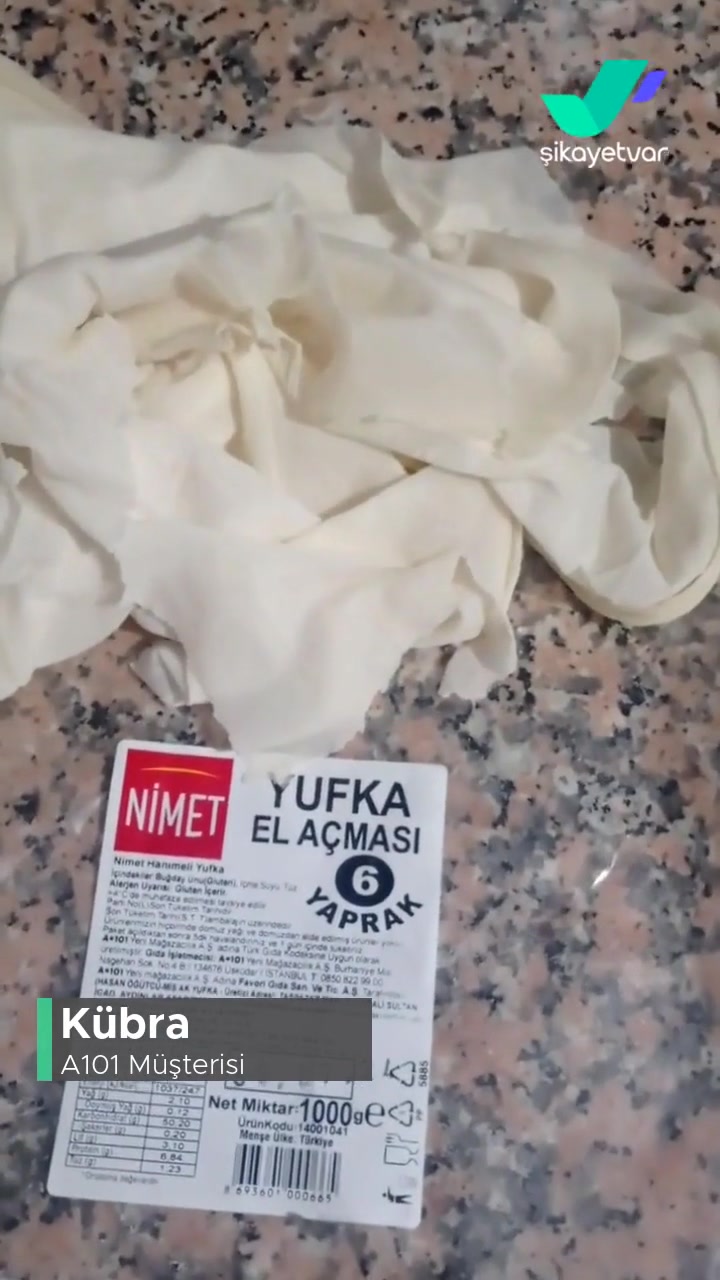 A101 Hazır Yufkalar Yapış Yapış videonun kapak resmi