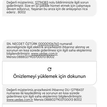 UEDAŞ'IN Elektrik Hatlarının Bakımsızlığı