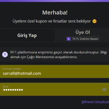 N11 Firması Benim Bilgim Dışında, Kredi Kartımdan Ödeme Almış!