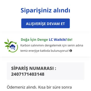 LC Waikiki Sipariş Takibi Yapamıyorum