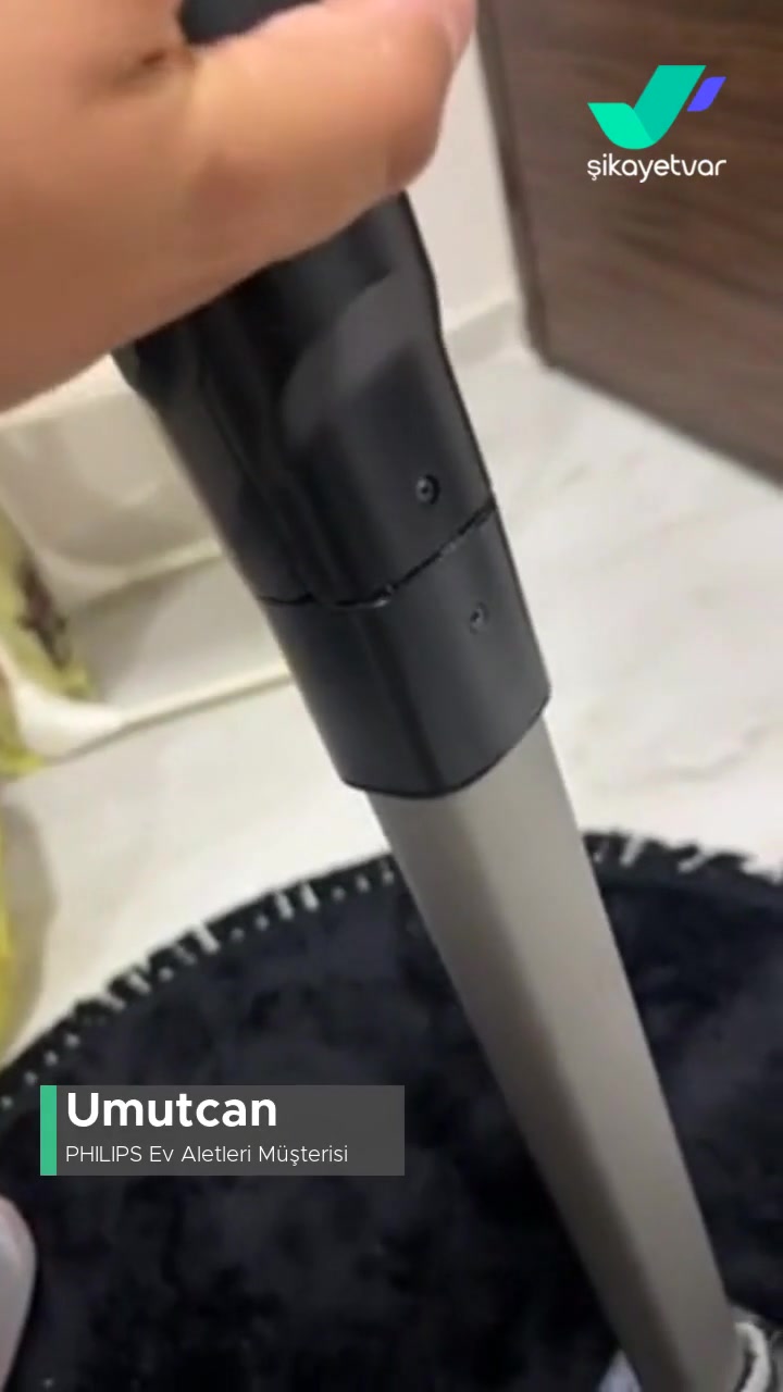 Sapı Kırılan Philips 8000 Serisi Dikey Süpürge videonun kapak resmi