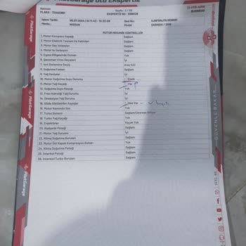 Pilot Garage Hatalı Tespit Güvensiz İşletme