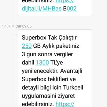 Turkcell Superbox Anlaşmalı Fiyatın İki Katından Fazla Artması