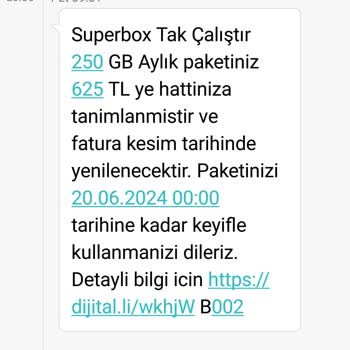 Turkcell Superbox Anlaşmalı Fiyatın İki Katından Fazla Artması