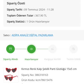Çiçek Sepeti Satın Alınan Ürün Gecikmesi