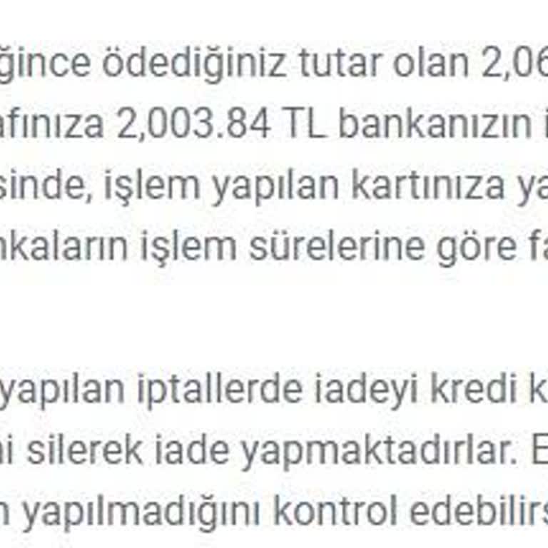 Obilet.com Para İadesinde Kesinti Yapıyor