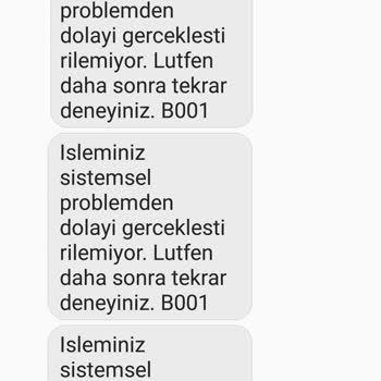 Türk Telekom Sistemsel Problemden Dolayı Hattıma Paket Yükleyemiyorum