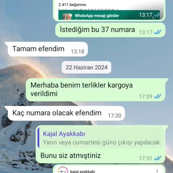 Kajal Ayakkabı Hatalı Ürün Gönderip İade Ettiğimde İlgilenmedi