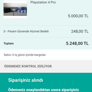 Sahibinden.com Param Güvende Şikayeti
