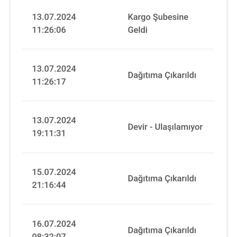 A101 Kargo Teslim Etmiyorlar