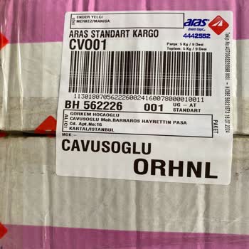 Aras Kargo Kargomuzun Kayıp Olması