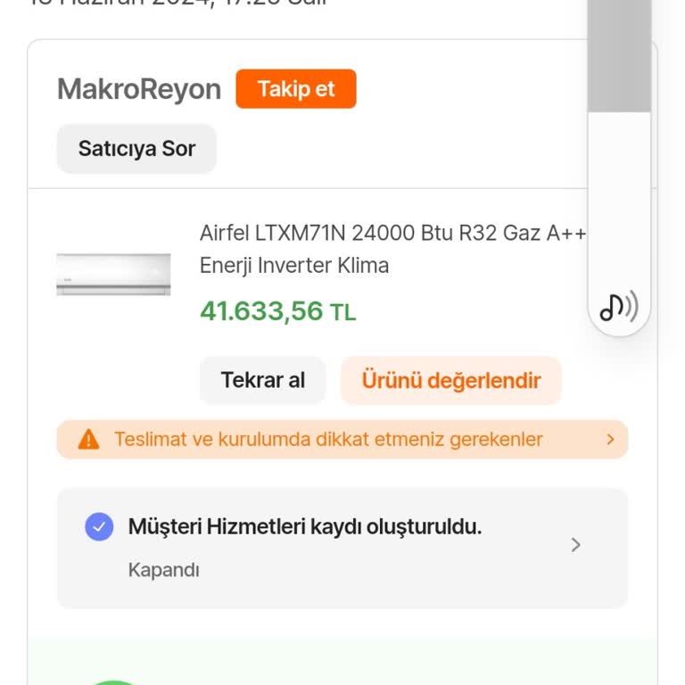Airfel Ve Daikin Yetkili Servis Sorunu