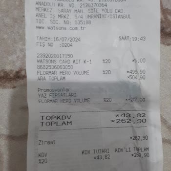 Flormar Paramı Geri İadesini İstiyorum