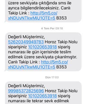 A101 Teslim Edilmeyen Ürün