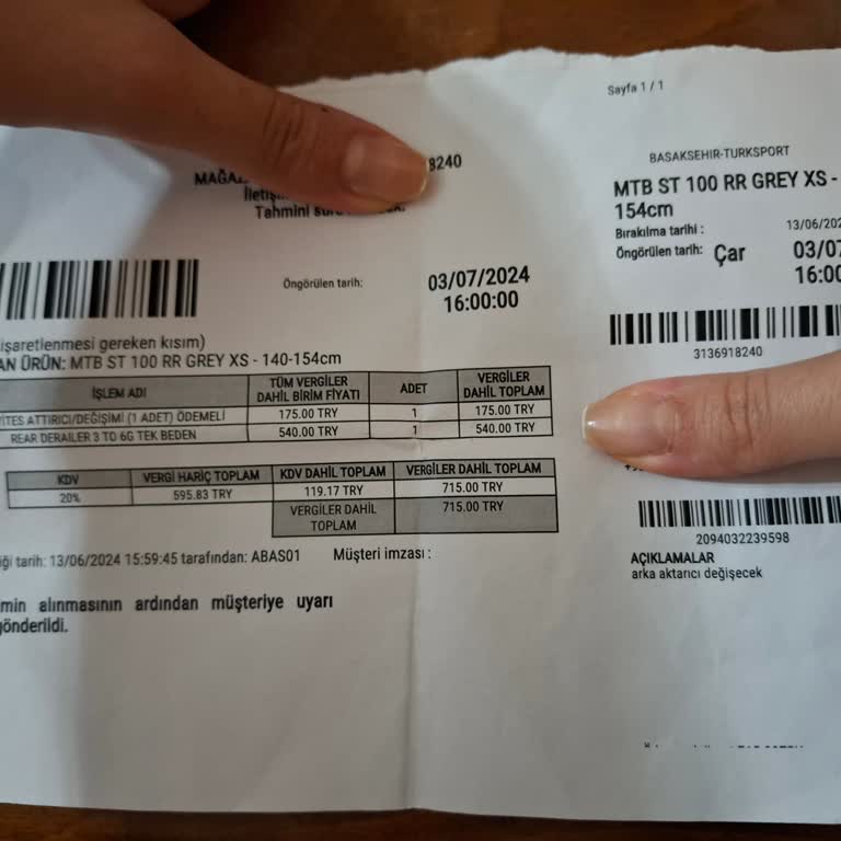 Mall Of İstanbul Decathlon Parça Temin Süresinde Sıkıntı