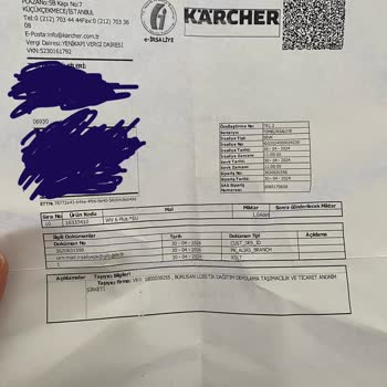 Karcher Paramı İade Etmiyor