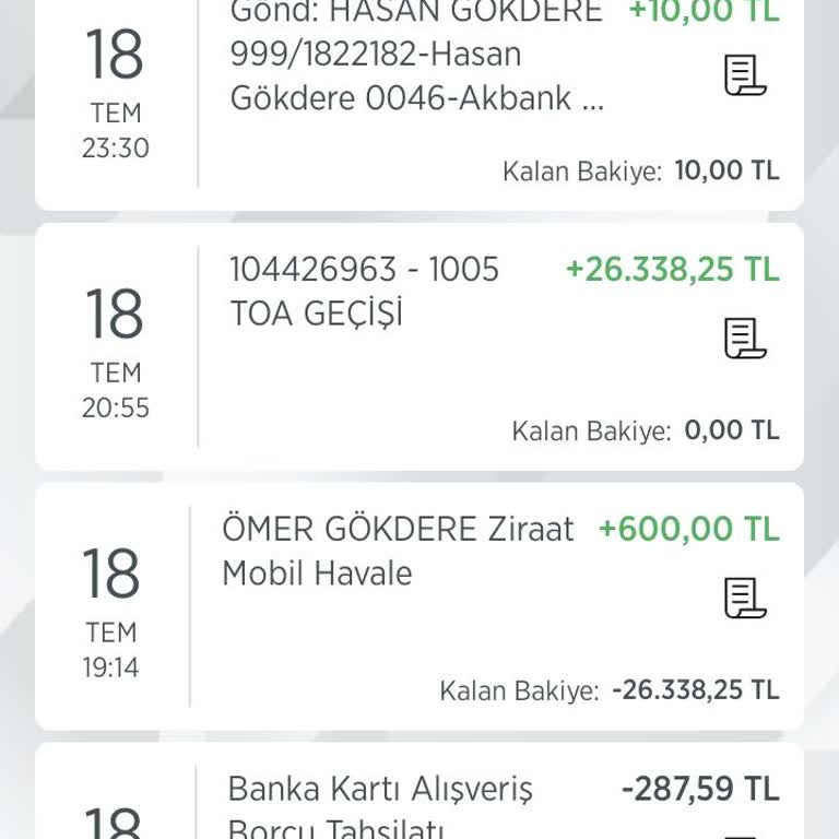 Ziraat Bankası Ziraat Toa Geçişi
