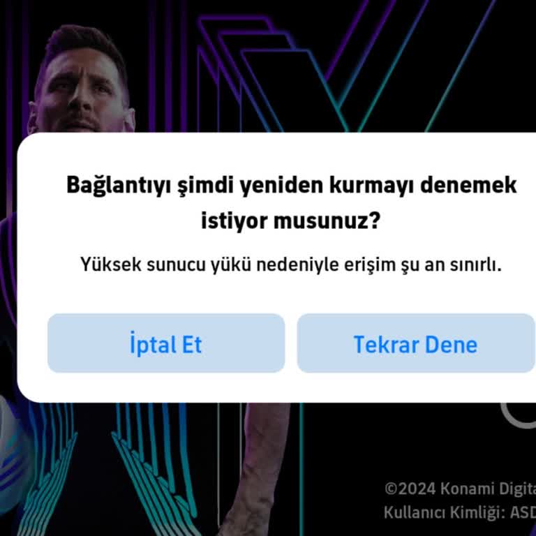 Konami Erişim Sorunu: Efootball PES 2024 Mobil'de Sunucu Problemi