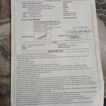 Pilsan Akülü Araba Şikayeti Lütfen